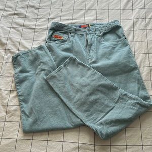 Empyre Loose Fit SK8 Corduroy Light Blue Skate Pants